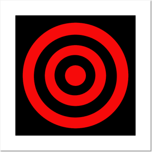 Bullseye Posters and Art